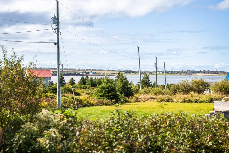 Water view from the grounds